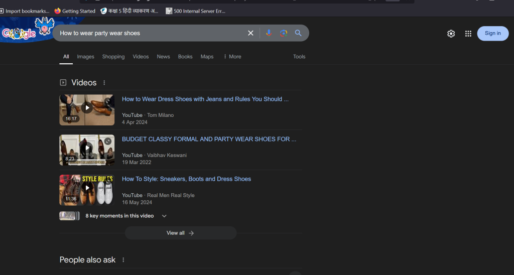Search Results for How to wear party wear shoes